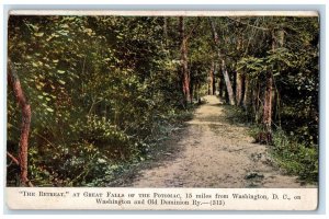 c1910 The Retreat Great Falls Potomac Trees Washington DC Old Dominion Postcard
