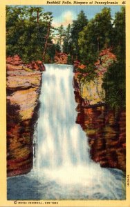 Pennsylvania Bushkill Falls Curteich