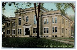 1910 Merrimack Country Court House Building Concord New Hampshire NH Postcard