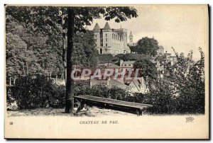 Old Postcard Chateau De Pau