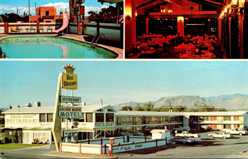 New Mexico Socorro Golden Manor Motel