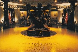 Maryland Annapolis Crypt Of John Paul Jones United States Naval Academy