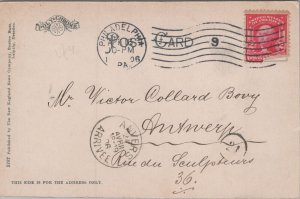 USS Constitution Charlestown Massachusetts Postcard C324