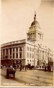 UK - England. Central Criminal Court, Old Bailey - RPPC