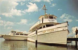 Rhodes Point Maryland Capt Alan Tyler Cruise Ships Vintage Postcard JE359572