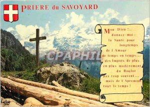 Postcard Modern Prayer Savoyard Images With us