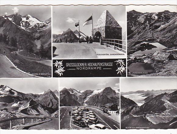 Austria Grossglockner Hochalpenstrasse Nordrampe Multi View Photo