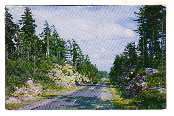 Road Through Rocks, Greetings from Sundridge, Ontario