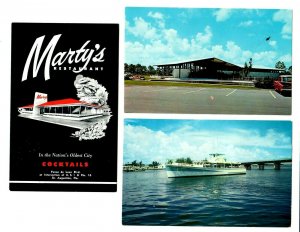 #509 Martys Restaurant, Blue Heron Drift Boat, Auot at Admn. Bldg. Pt. St. Lucie