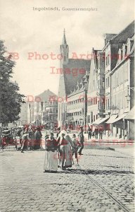 Germany, Ingolstadt, Gouvernementplatz, Gebr. Metz 1907 No 41426