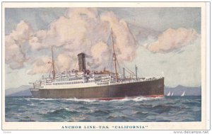 Anchor Line Ocean Liner T.S.S. California , 00-10s