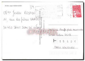 Modern Postcard Hinterland Mediterraneen