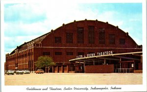 1950s Field House and Theatron Butler University Indianapolis Indiana Postcard