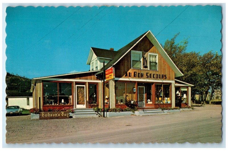 c1960's Au Bon Secours Gift House of Peninsula Perce Quebec Canada Postcard