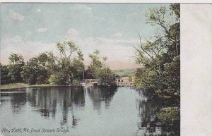 Maine Readfield Dead Stream Bridge