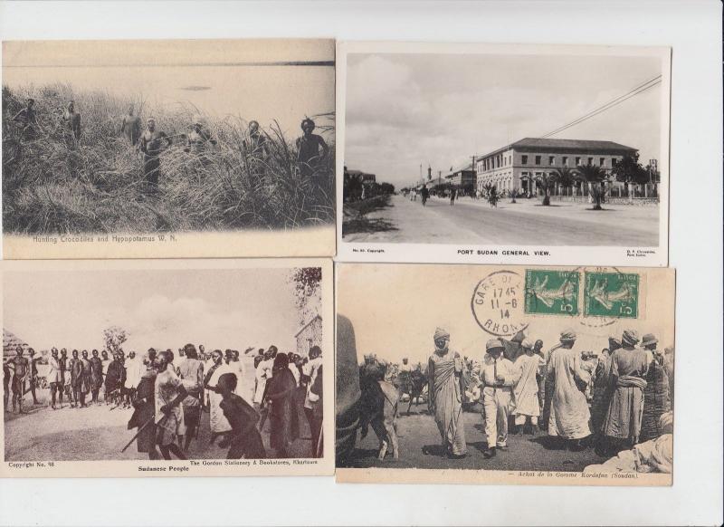 BRITISH SUDAN SOUDAN-COLOMBIE AFRICA AFRIQUE 115 CPA (mostly pre-1940)