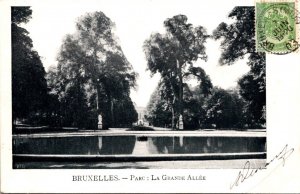 Belgium Brussels Parc La Grande Allee 1903