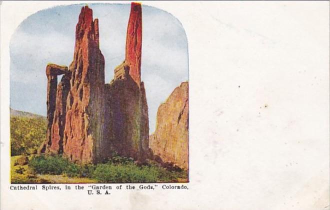 Colorado Cathedral Spires In The Garden Of The Gods