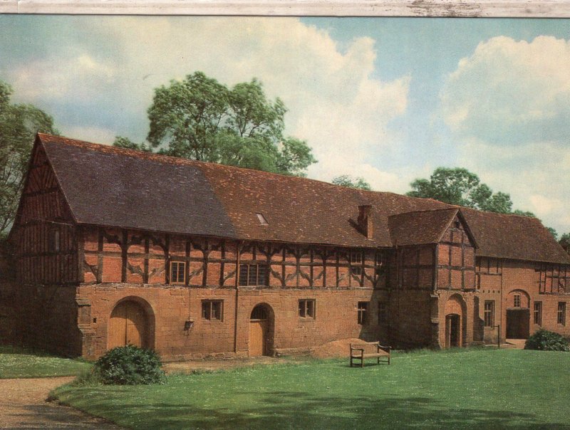 Leicester's Barn, Vintage Postcard, Postcrossing.  England, Kenilworth C...