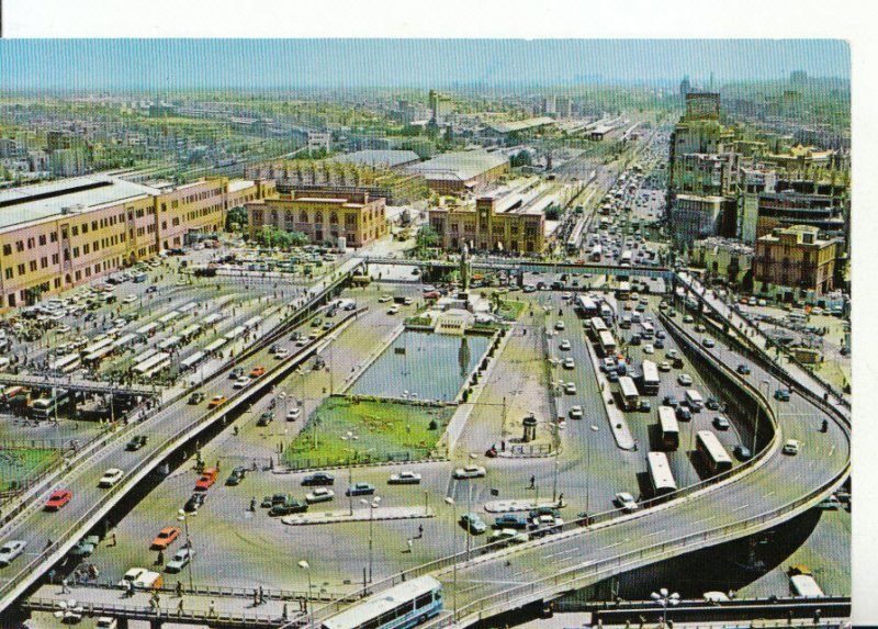 Egypt Postcard - Cairo - Ramses Square - Ref 17712A