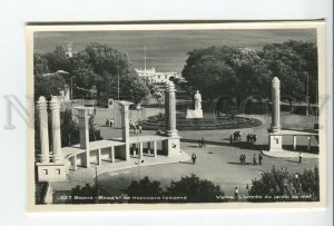 460238 Bulgaria Varna monument to Stalin on Primorsky Boulevard Old photo