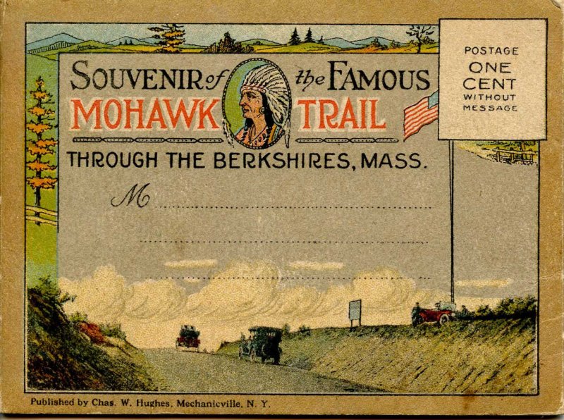 Folder - Mohawk Trail, MA. 18 views + covers (3 X 4.25) Excellent Condition