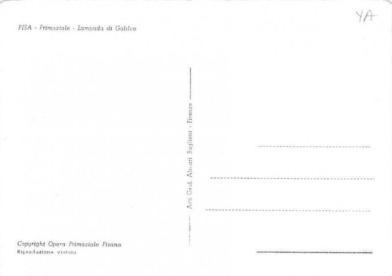 Pisa Primaztale , Lampada Dt Galtleo 