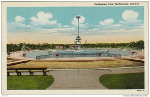 Swimming Pool , McPherson, Kansas , PU-1955