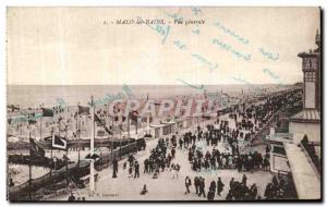 Old Postcard Malo les Bains Vue Generale