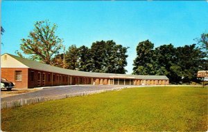 Jackson, MI Michigan  WOLVERINE MOTEL~Freda Benson  ROADSIDE  ca1950's Postcard