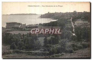 Postcard Old Trestaou Vue Generale de la Plage
