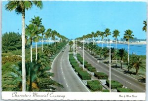 Postcard - Clearwater's Memorial Causeway - Florida