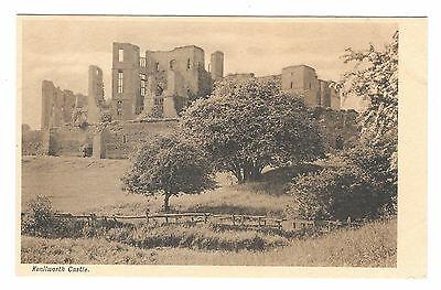 UK Kenilworth Castle Vintage Postcard Picked Series no 304