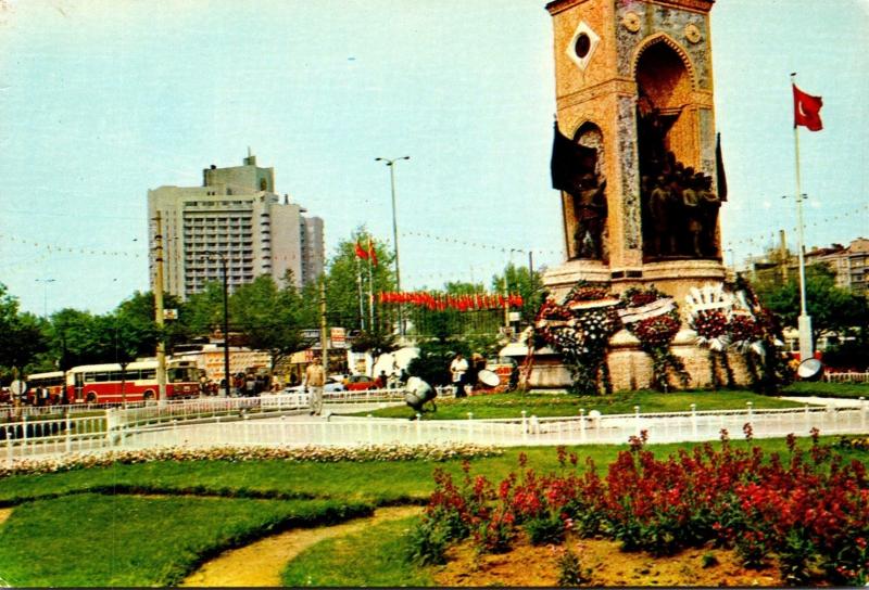 Turkey Istanbul The Monument To The Republic