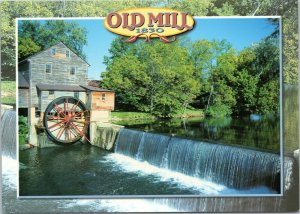 postcard Tennessee - The Old Mill, Pigeon Forge