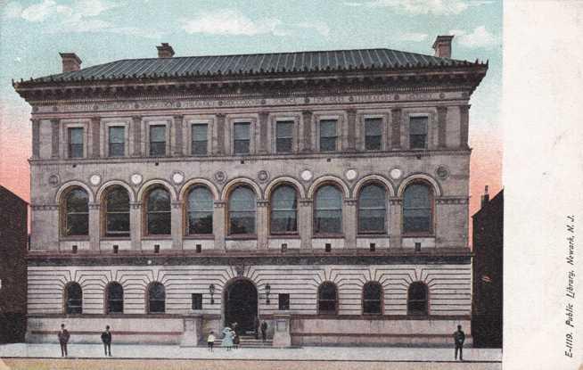 The Public Library at Newark NJ, New Jersey - UDB