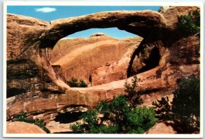 Postcard - Double O Arch, Arches National Park - Utah