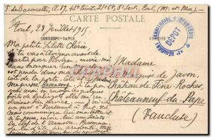 Postcard Old Army Barracks Toul Entree of the barracks of the 39th Regiment o...