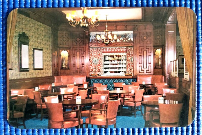 Vintage c1950s Kuenning's 19 Restaurant & Cocktail Lounge Columbus OH Postcard
