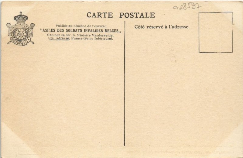 PC COMPAGNIE AU REPOS APRES LE COMBAT AU MONT MITOKO BELGIAN CONGO (a28597)