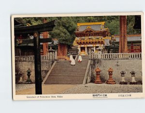 Postcard Grandeur of Yomeimon Gate, Nikko, Japan