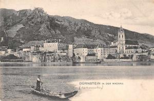Durnstein Austria in der Wachau Scenic View Antique Postcard J77852