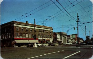 Vtg 1950s Kingston Corners Kingston Pennsylvania PA Postcard