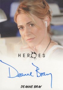 Deanne Bray Heroes Hand Signed TV Show Autograph Card