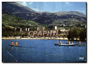 Postcard Modern Embrun Overview Canoe