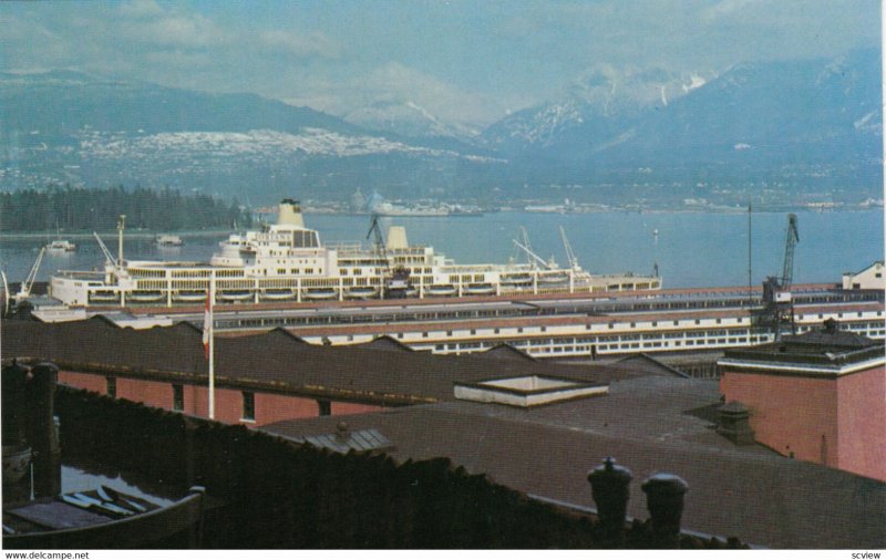 VANCOUVER ,B.C., Canada, 50-60s; Eaton's Marine Room , View From Sixth Floor