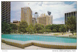 Candid Birdseye View, Overlooking Burk Burnett Park, Downtown Fort Worth, Tex...