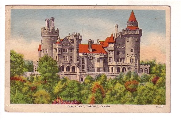 Casa Loma, Toronto, Ontario, Used 1946