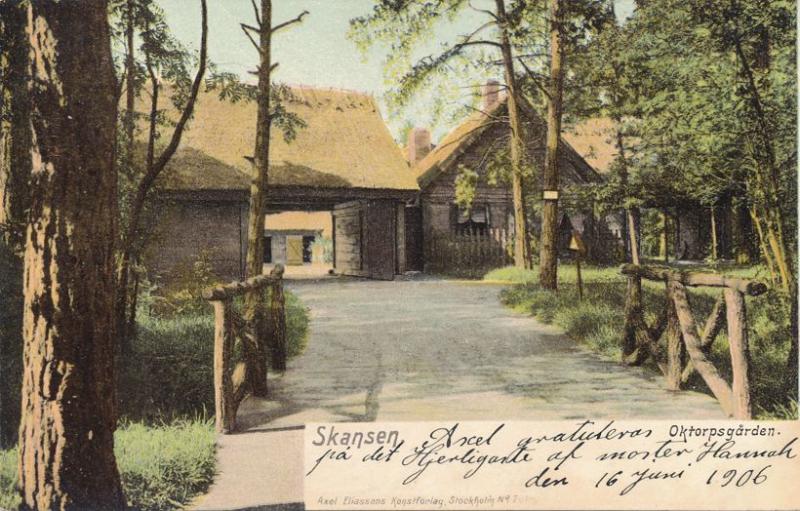 Skansen - Open Air Museum - Sweden - UDB - 1906