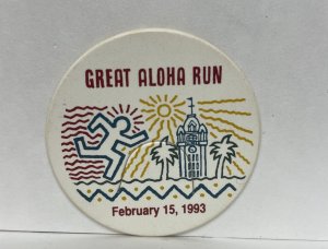 Large Aloha Run Aloha Tower Pog Milkcap Hawaii 1993-